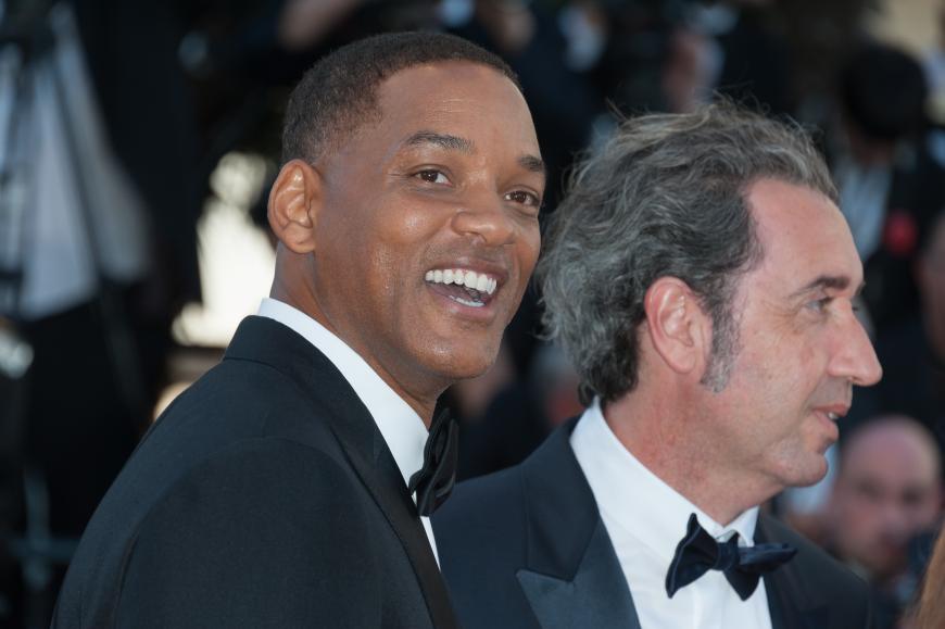 Jury-Mitglied Will Smith hat sichtlich Spaß bei der Eröffnungszeremonie von Cannes.