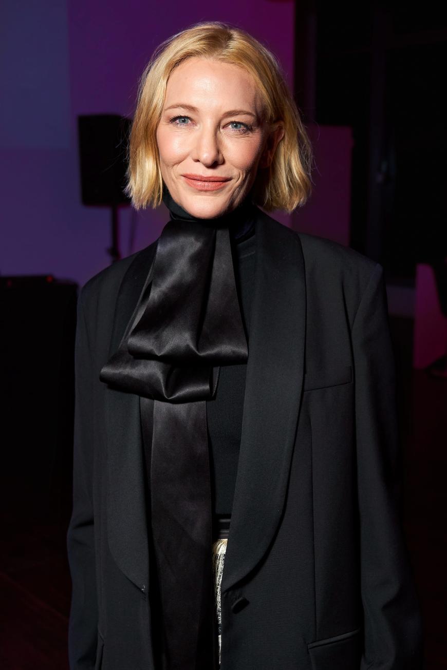 Die australische-US-Schauspielerin Cate Blanchett reiste in Berlins Hauptstadt, um ihre neue Drama-Serie