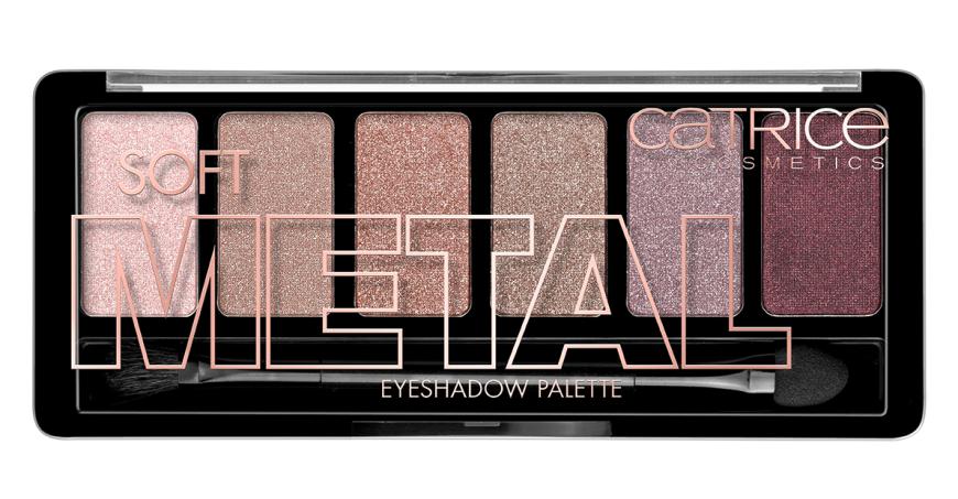 „Soft Metal Eyeshadow Palette“ von Catrice, ca. 5 Euro