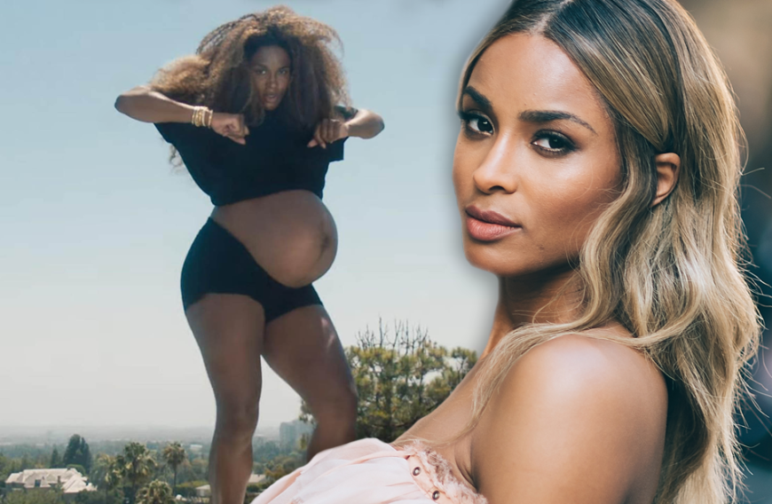 Im Juli ist Sängerin Ciara zum dritten Mal Mutter geworden. Im Musikvideo zu