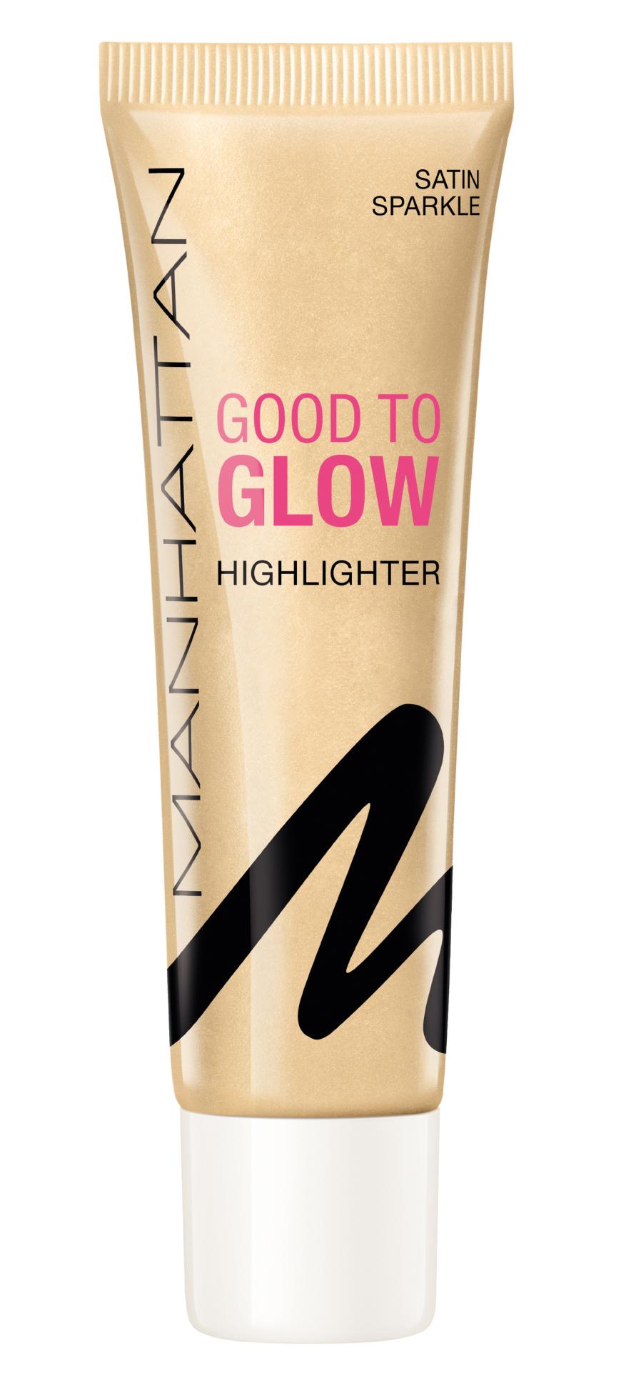 „Good To Glow“ – Highlighter und Foundation von Manhattan, ca. 5 Euro, douglas.de