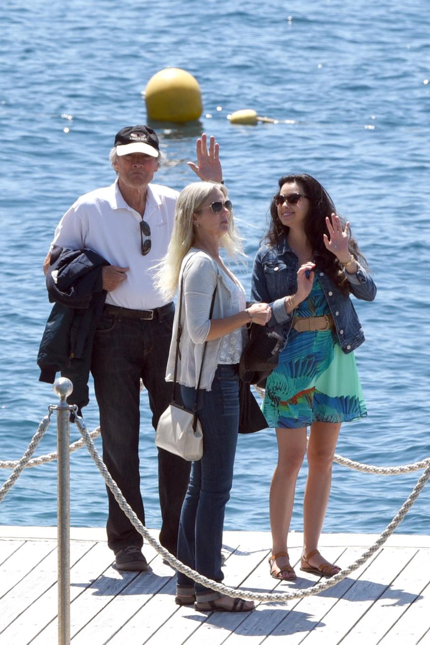 Auch Superstar Clint Eastwood hat sich auf den Weg nach Cannes gemacht.