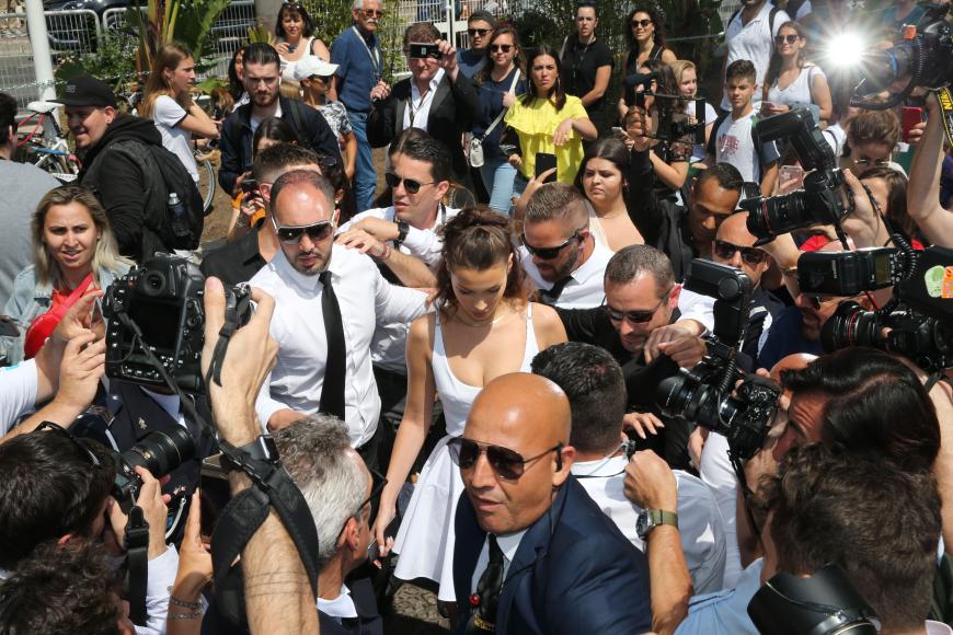 Medienrummel um Bella Hadid in Cannes.