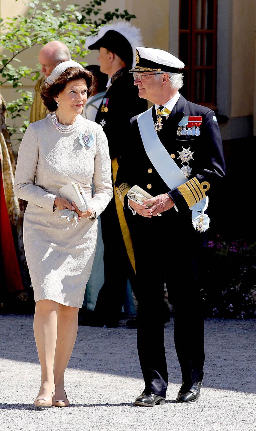 Das Königspaar: Carl Gustaf und Silvia von Schweden