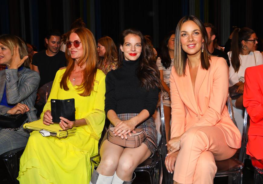 Auf der anderen Seite von Makatsch saßen Esther Schweins, Yvonne Catterfeld und Janina Uhse, v.l..