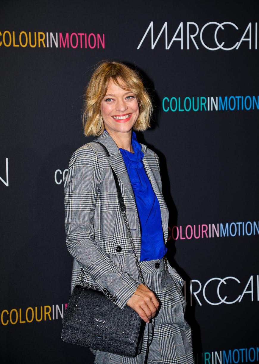 Heike Makatsch wie immer strahlend schön. Die Schauspielerin besuchte die Show von