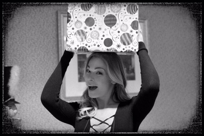 Geschenke! LeAnn Rimes kann Heiligabend kommen.