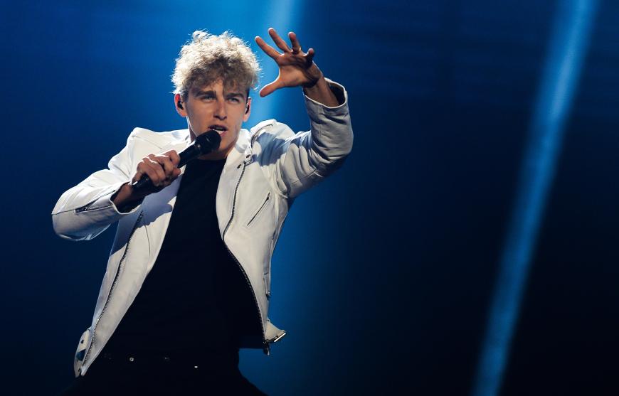 STARTNUMMER 16: Donny Montell setzte sich im zweiten Halbfinale mit dem Song