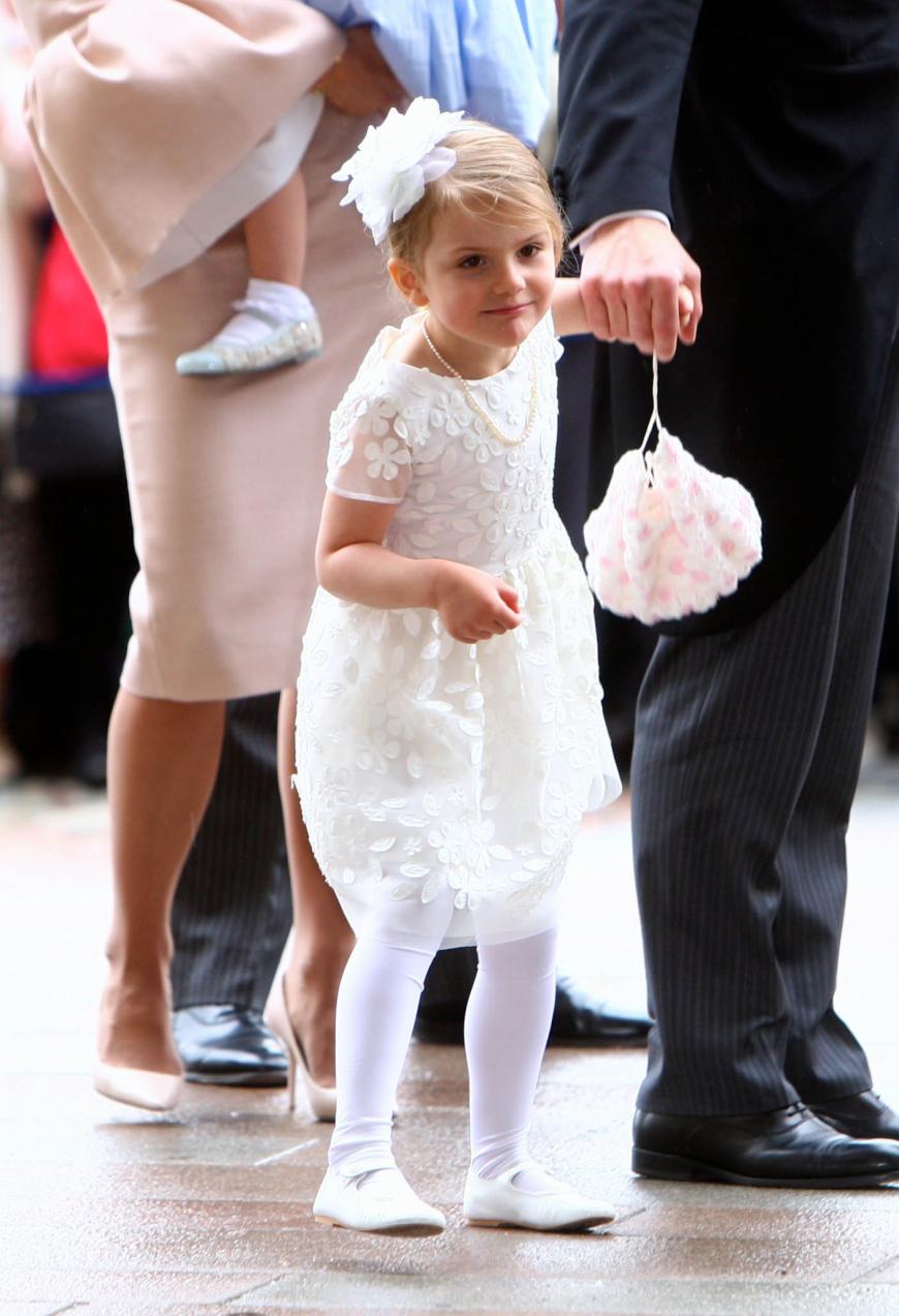 Schon eine große Lady: Prinzessin Estelle am 27. Mai 2016 bei der Taufe ihres kleinen Bruders, Prinz Oscar.