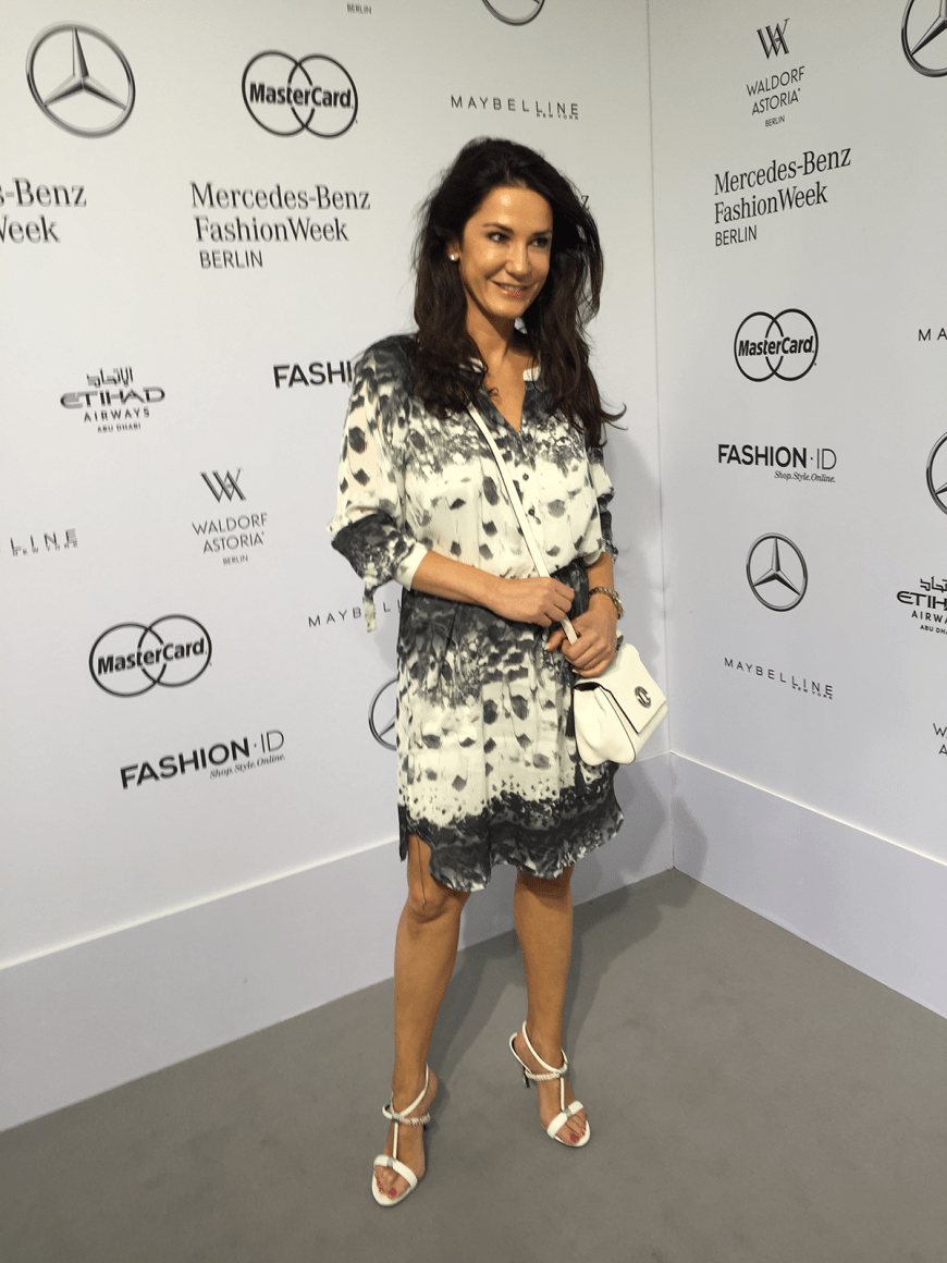 Auch Mariella Ahrens ist bereits gespannt auf die Fashion Show von Laurèl.