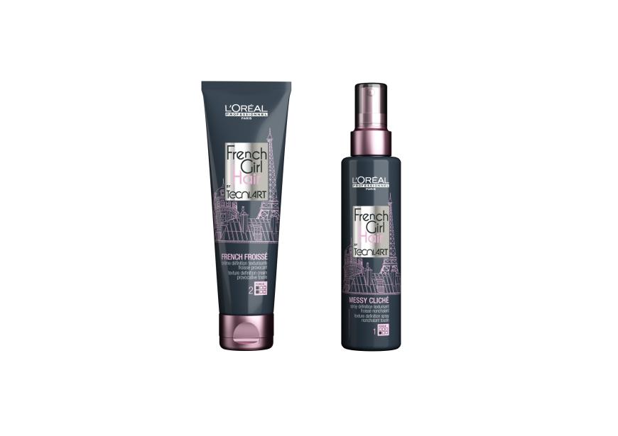 TEXTUR „Tecni.ART French Girl Hair Messy Cliché“-Spray von L’Oréal Professionnel, ca. 20 Euro, beim Friseur