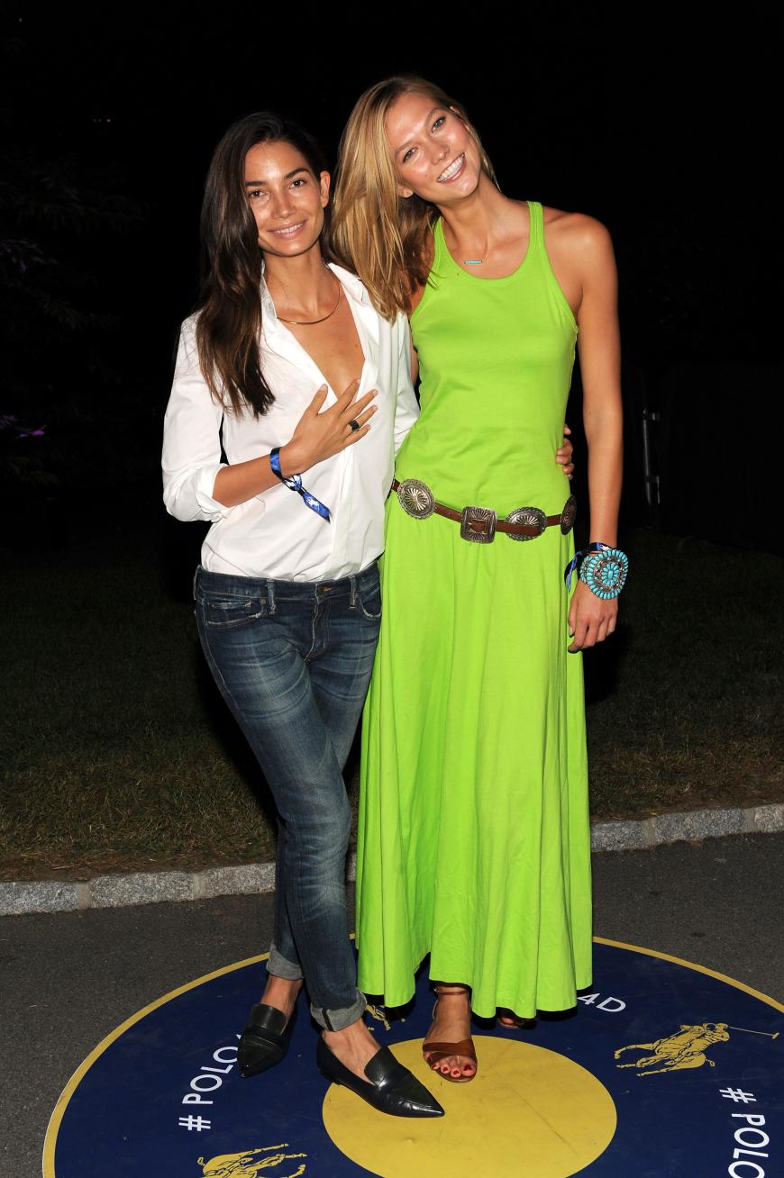 Zwei Models unter sich: Lily Aldrige und Karlie Kloss