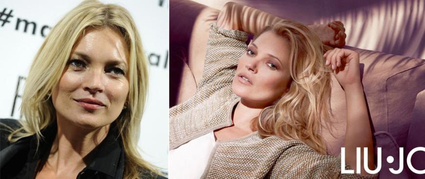 Kate Moss ist das Gesicht der aktuellen Kampagne von dem Modelabel Liu Jo. Und wir geben zu, wir sind alle Kate-Fans. Allerdings dürfte es etwas mehr Leben im Gesicht der 40-jährigen sein