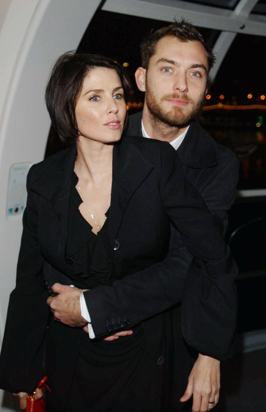 Sadie Frost und ihr Ex Jude Law, mit dem sie drei gemeinsame Kinder hat. Eins davon ist Iris