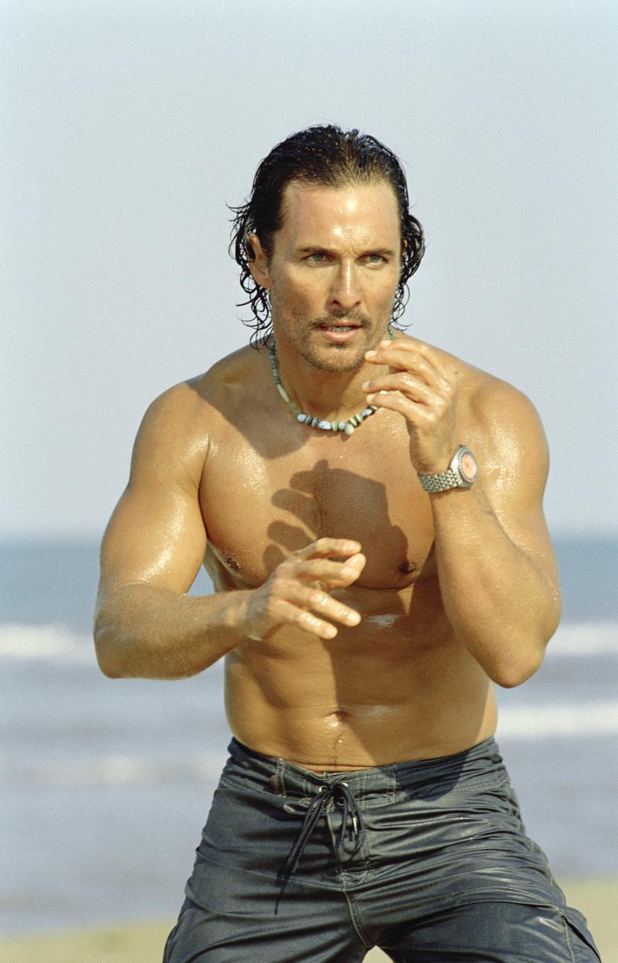 Hui! Matthew McConaughey betörte die Damenwelt 2005 mit seinen Muckis so, dass er
