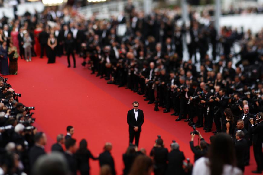All eyes on Leo! Um den Schauspieler herrscht ein riesiger Medien-Rummel in Cannes.