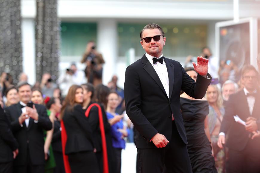 Hallöchen, Leo! Leonardo DiCaprio ist einer der Stargäste bei der Premiere von