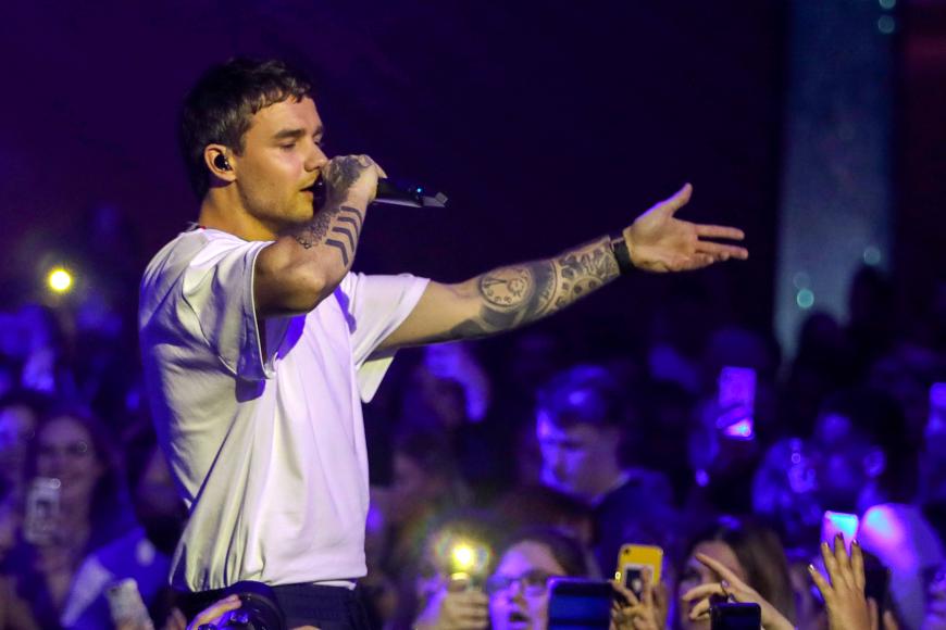 Liam Payne tritt bei der Hugo-Launch-Party auf.