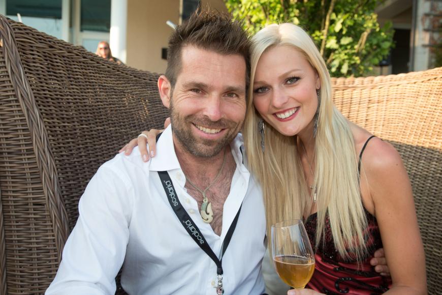 Miriam Höller und Hannes Arch im Juli 2013