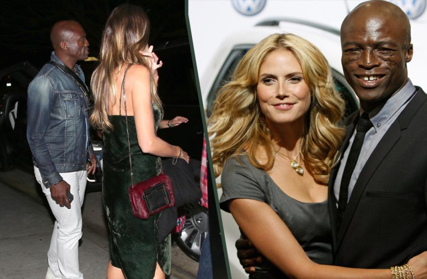 Heidi Klum und Seal verließen gestern Abend gemeinsam ein Restaurant in L.A.. Die Zeichen stehen auf Liebes-Comeback!