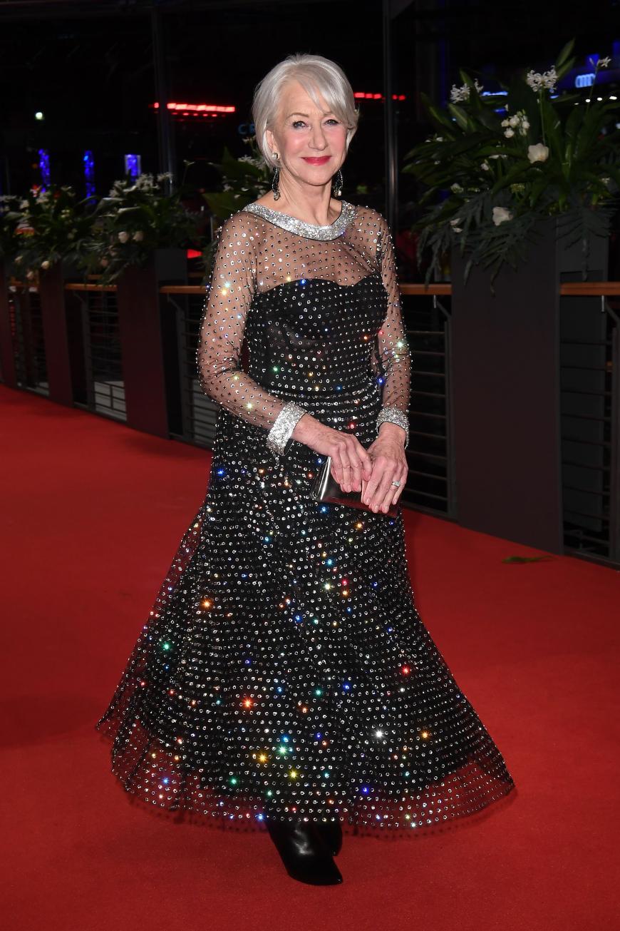 Wie schön funkelte Hollywood-Star Helen Mirren bitte auf dem Red Carpet der Berlinale ?!