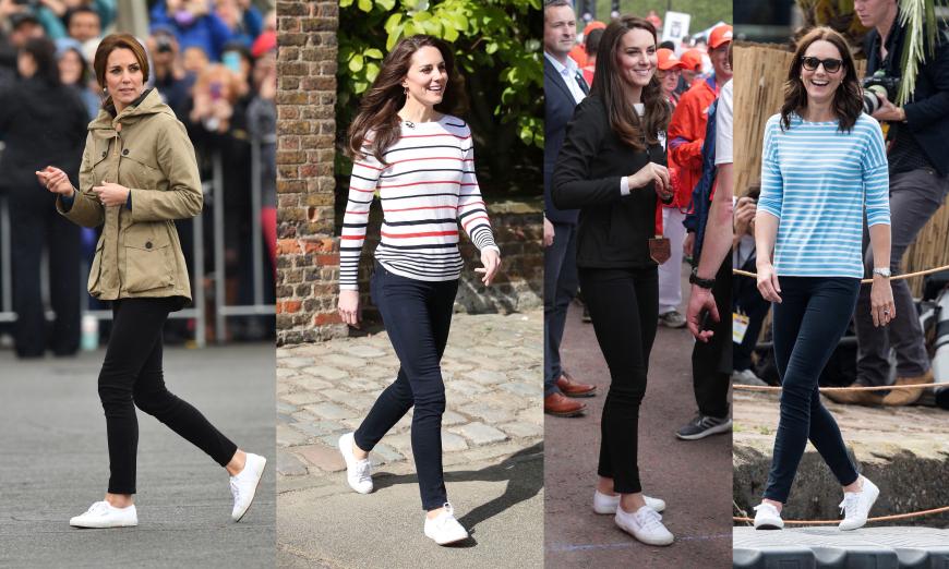 Kate liebt ihre Superga-Sneaker! Du auch? Dann ist heute dein Glückstag, denn hier kannst du sie shoppen!