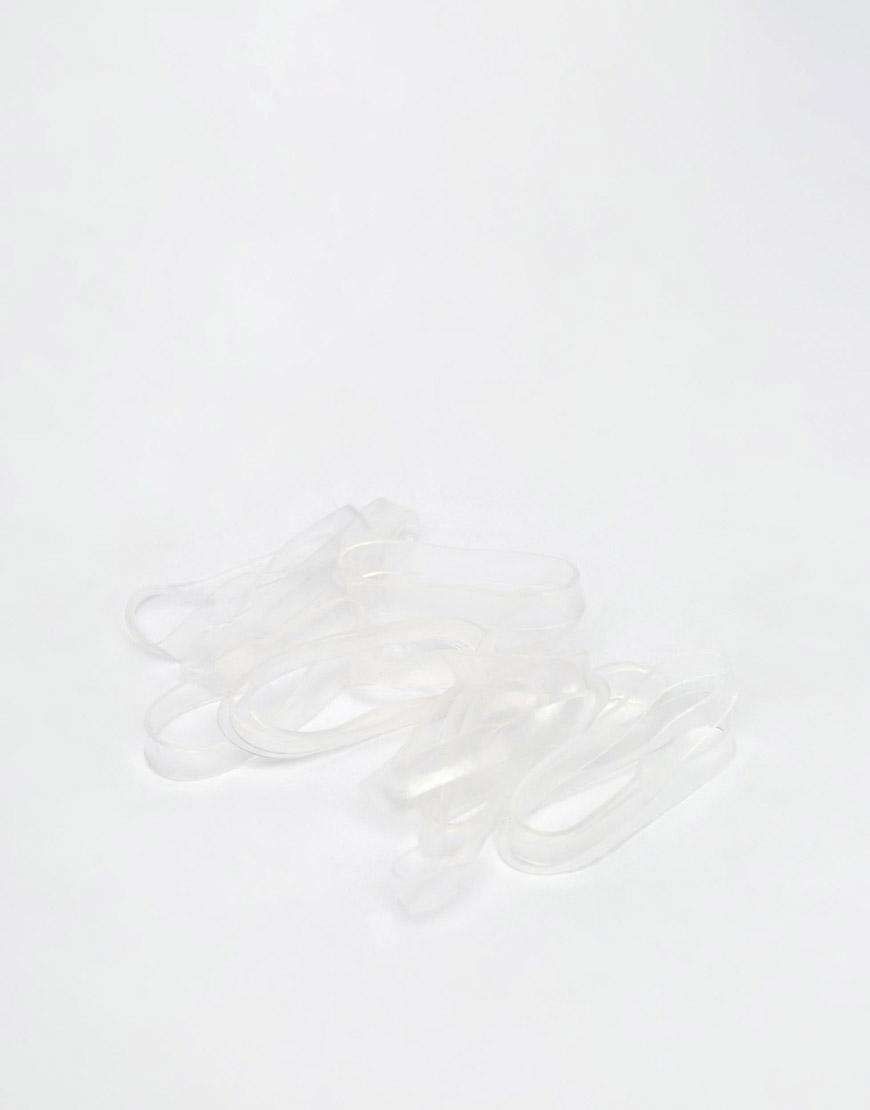 „Pieces Hair Elastics“-Haargummis von Asos, ca. 4 Euro, asos.de