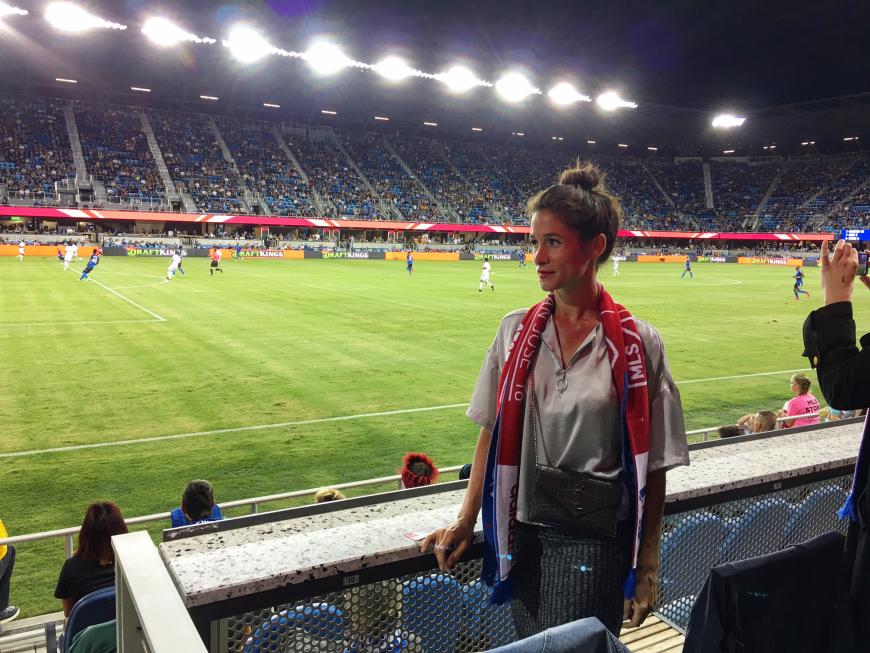 Ich dachte immer, dass Amerikaner nicht so fußballverrückt sind wie wir, aber da habe ich mich geirrt! Das Avaya Stadium war beim Spiel San José Earthquakes gegen Sporting Kansas City gut gefüllt!
