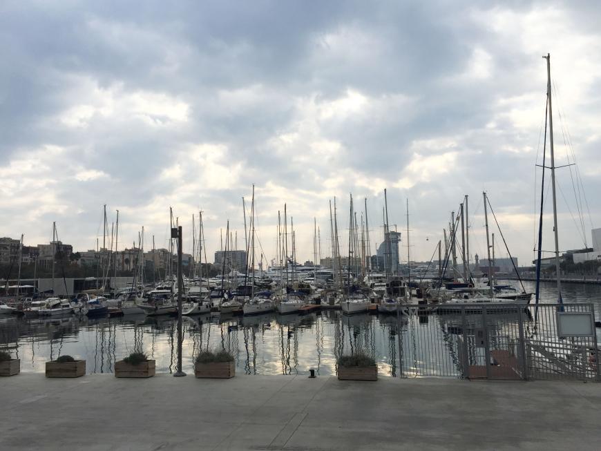 Malerisch: Der Hafen von Barcelona