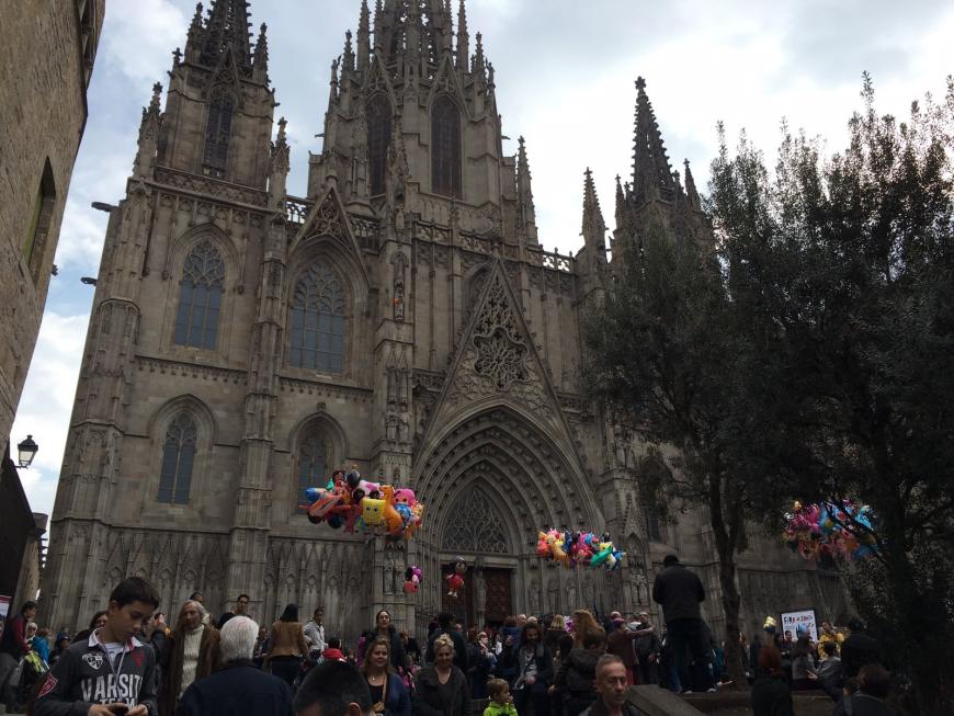 Beeindruckend: Die Kathedrale von Barcelona