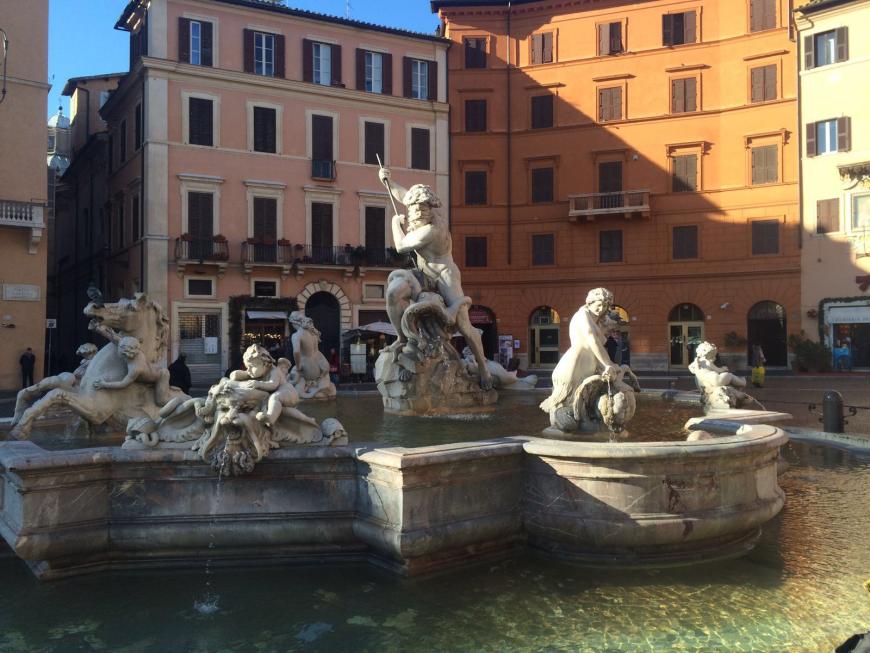 Auch ich hab mir natürlich am Trevi Brunnen was gewünscht!