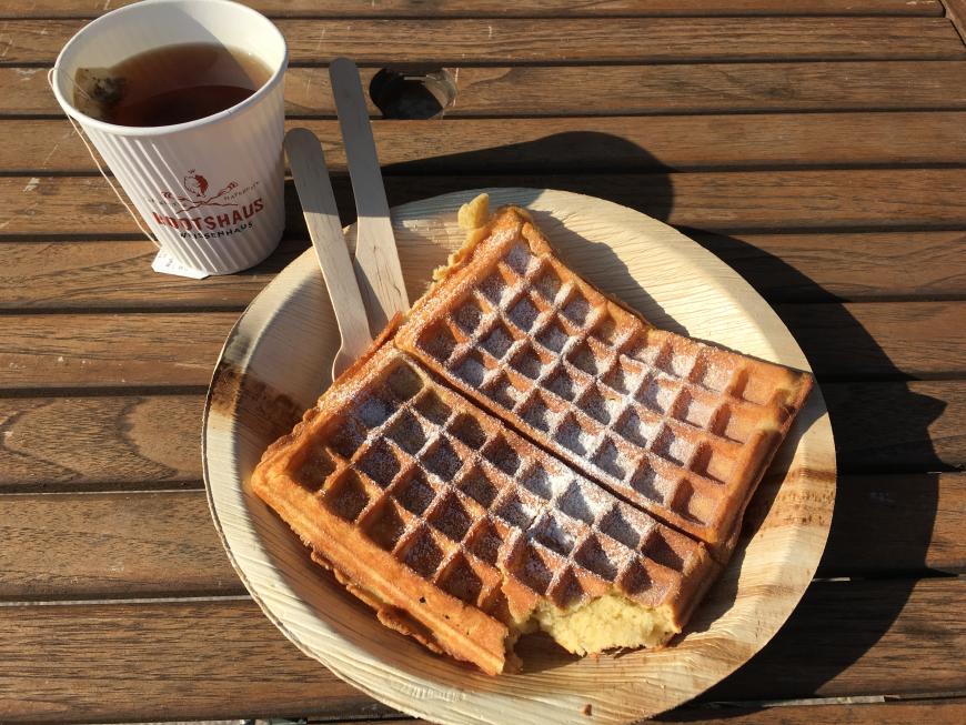 Diät halten kann ich morgen! Eine Waffel geht einfach immer!
