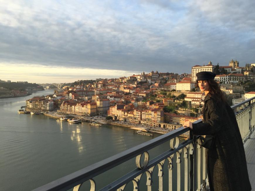 Von der Ponte da Arrábida hat man einen unglaublichen Ausblick auf Porto!