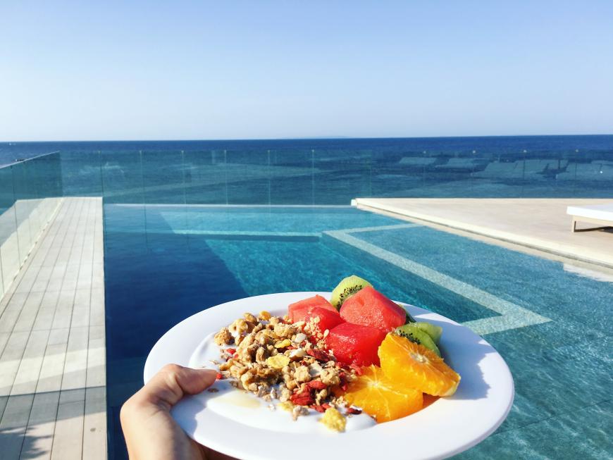 Buenos dias Eivissa! Das Frühstück in meinem Hotel war einfach zum Niederknien!