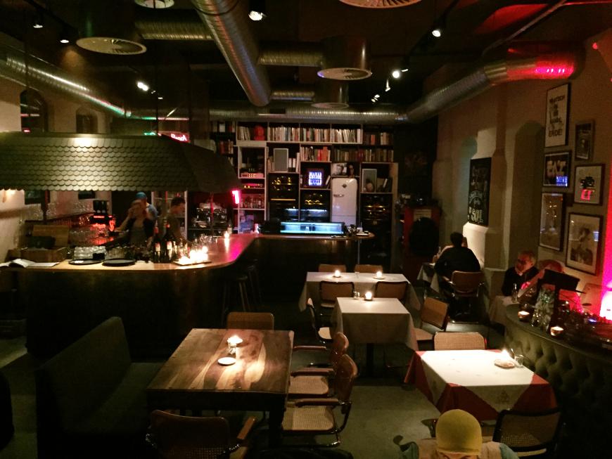 Im neuen Restaurant