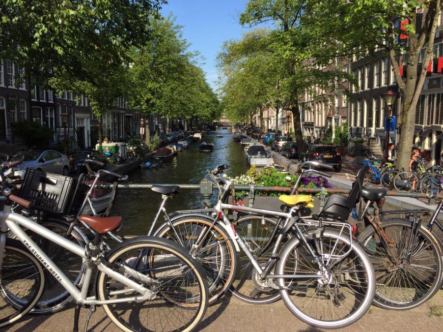 Fahrradfahren ist Kultur in Amsterdam!