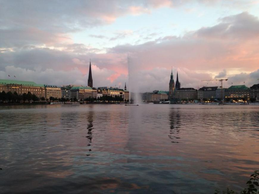 Ist die Alster nicht wunderschön?