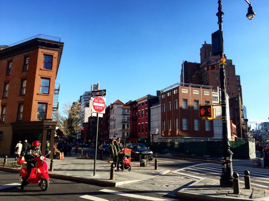 Hammer Wetter, um in Greenwich Village zu flanieren... tolle Läden... einfach ein Shopping-Paradies. Greenwich Village war eine meiner Lieblings-Gegenden! Auch Soho und Williamsburg sind der Hammer!