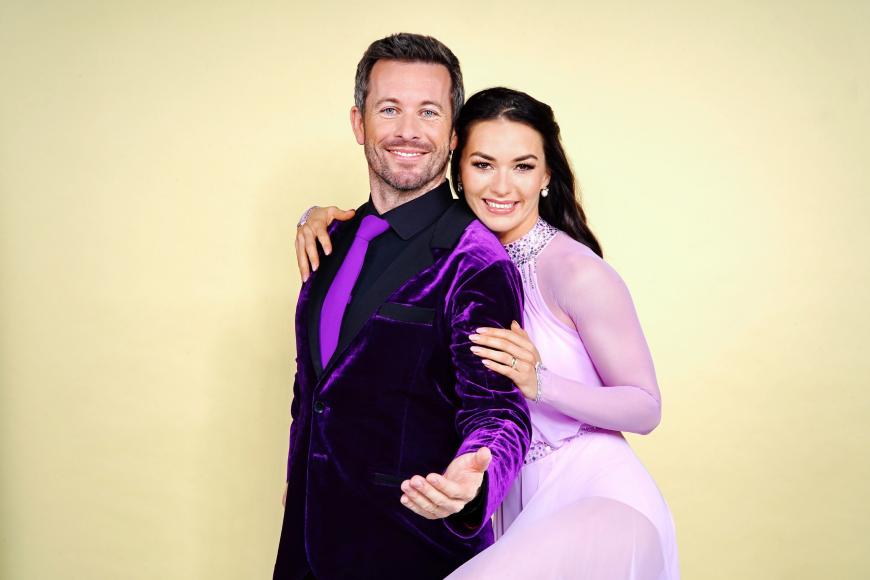 Jan Hartmann und seine Tanzpartnerin Renata Lusin
Das Tanzpaar ist bereits in der ersten Show ausgeschieden.