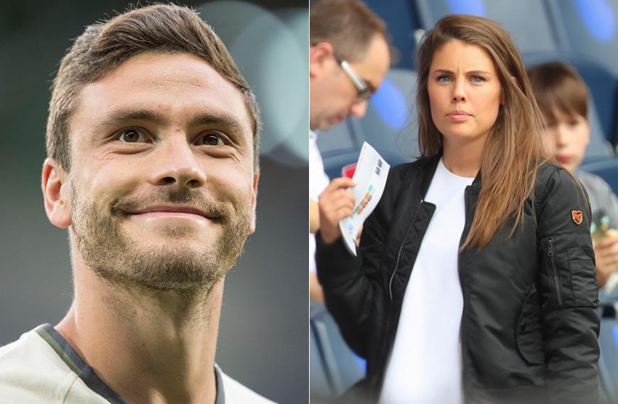 Abwehrspieler und EM-Hottie Jonas Hector ist frisch mit seiner Freundin Annika liiert. Die hübsche Brünette war dennoch schon beim Vorrunden-Spiel gegen Nordirland im Stadion dabei.
