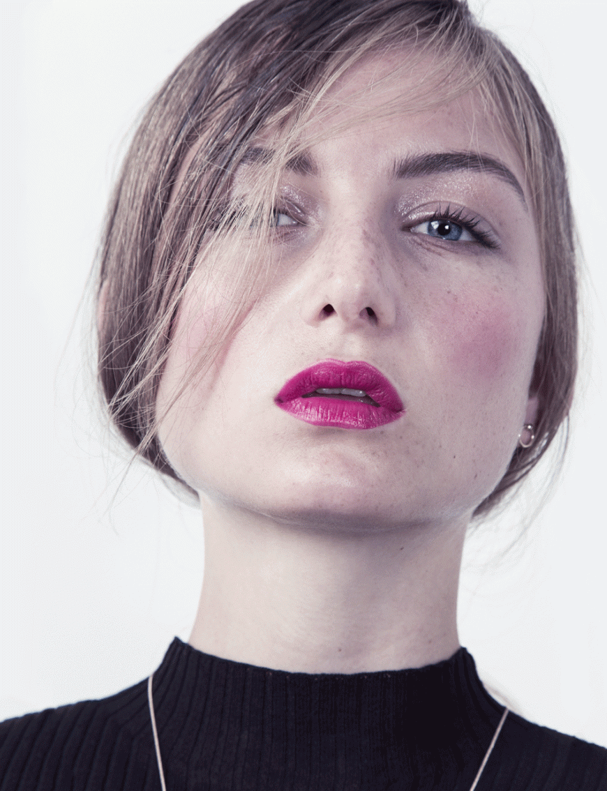 Rasberry Kiss Turtleneck von Cos, ca. 50 Euro