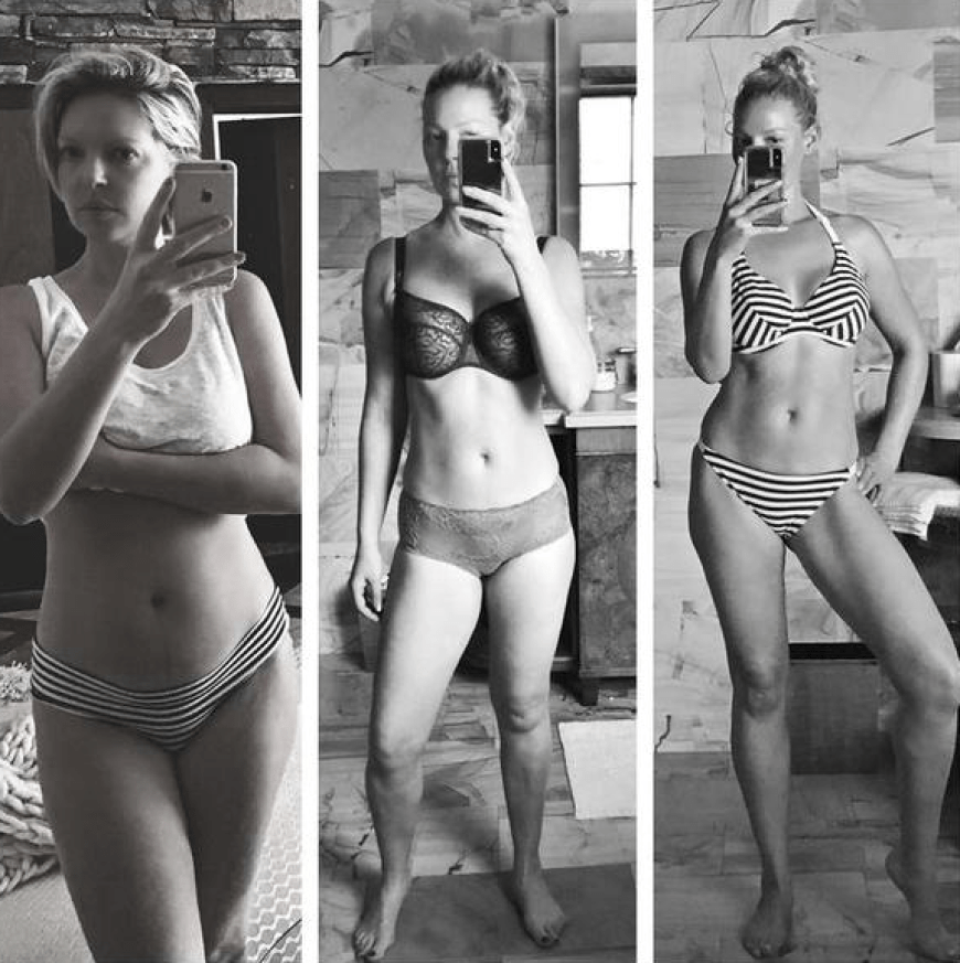 Katherine Heigl zeigt ihren After-Baby-Body auf Instagram: