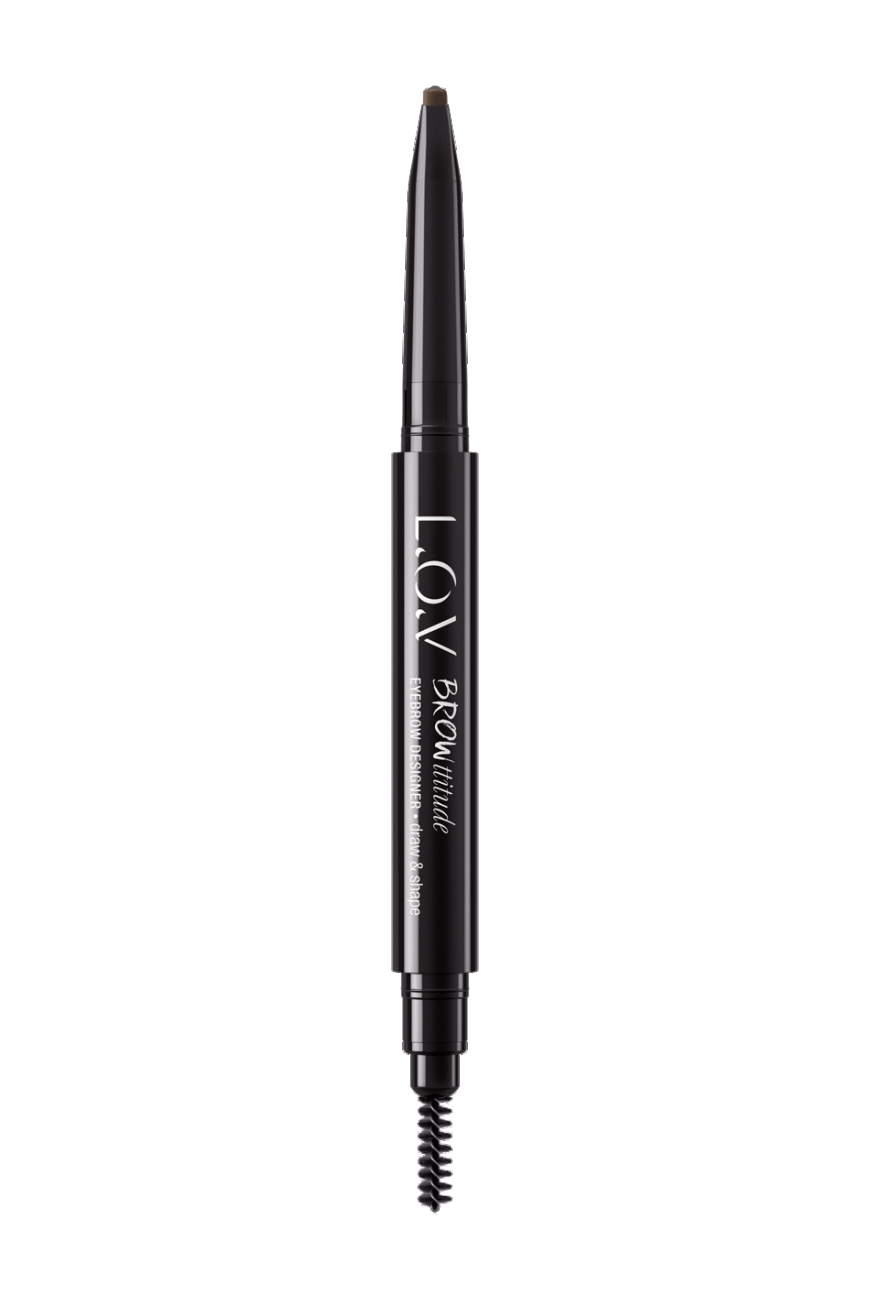 „Browtitude Eye Brow Designer“ von LOV in der Nr. 230, ca. 6 Euro