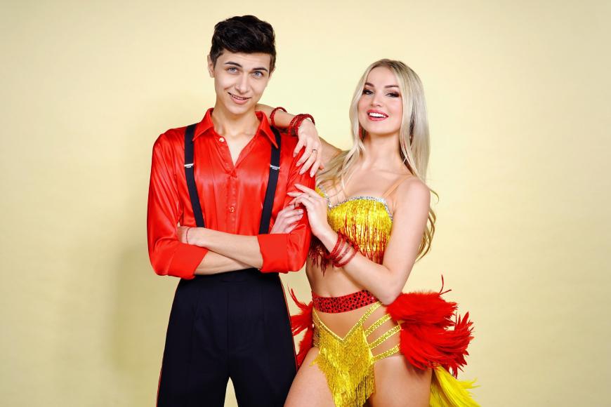 Lukas Rieger und seine Tanzpartnerin Katja Kalugina
Doch sein Ehrgeiz reichte leider nicht aus. Der Teenie-Star musste in der dritten Sendung die Tanzshow verlassen.