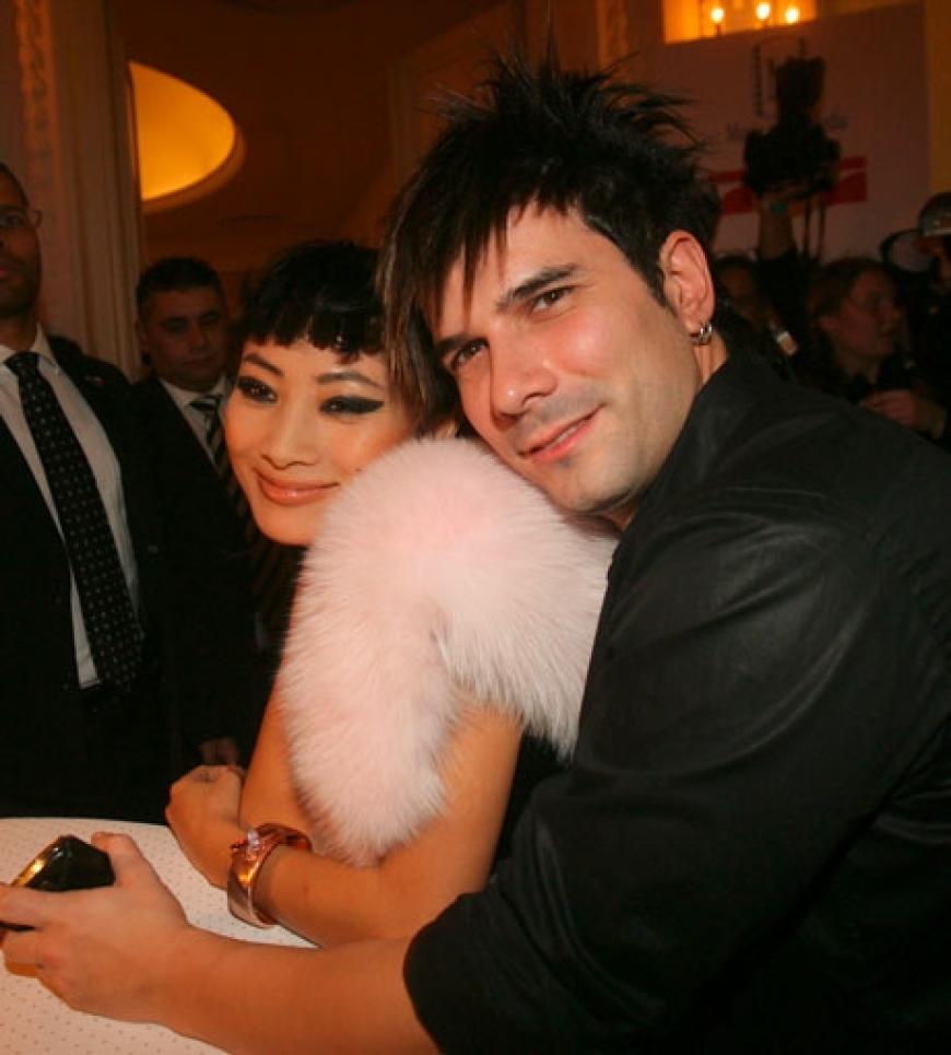 Schauspielerin Bai Ling und Sänger Marc Terenzi...