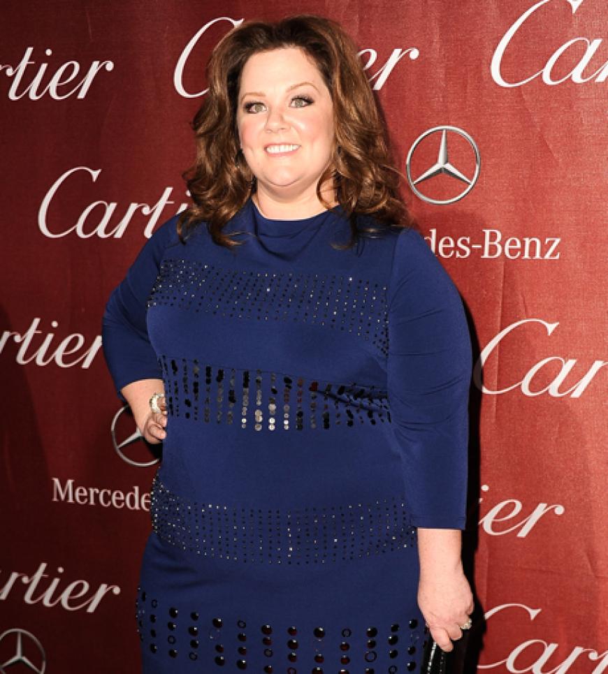 Wirf sich in Pose: TV-Star Melissa McCarthy