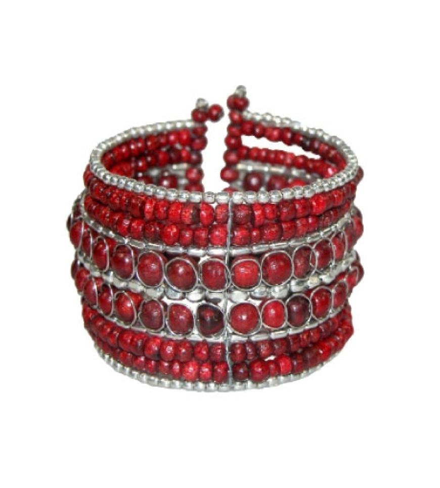 Perlensammlung Armspange von Bijou Brigitte,
ca. 10 Euro