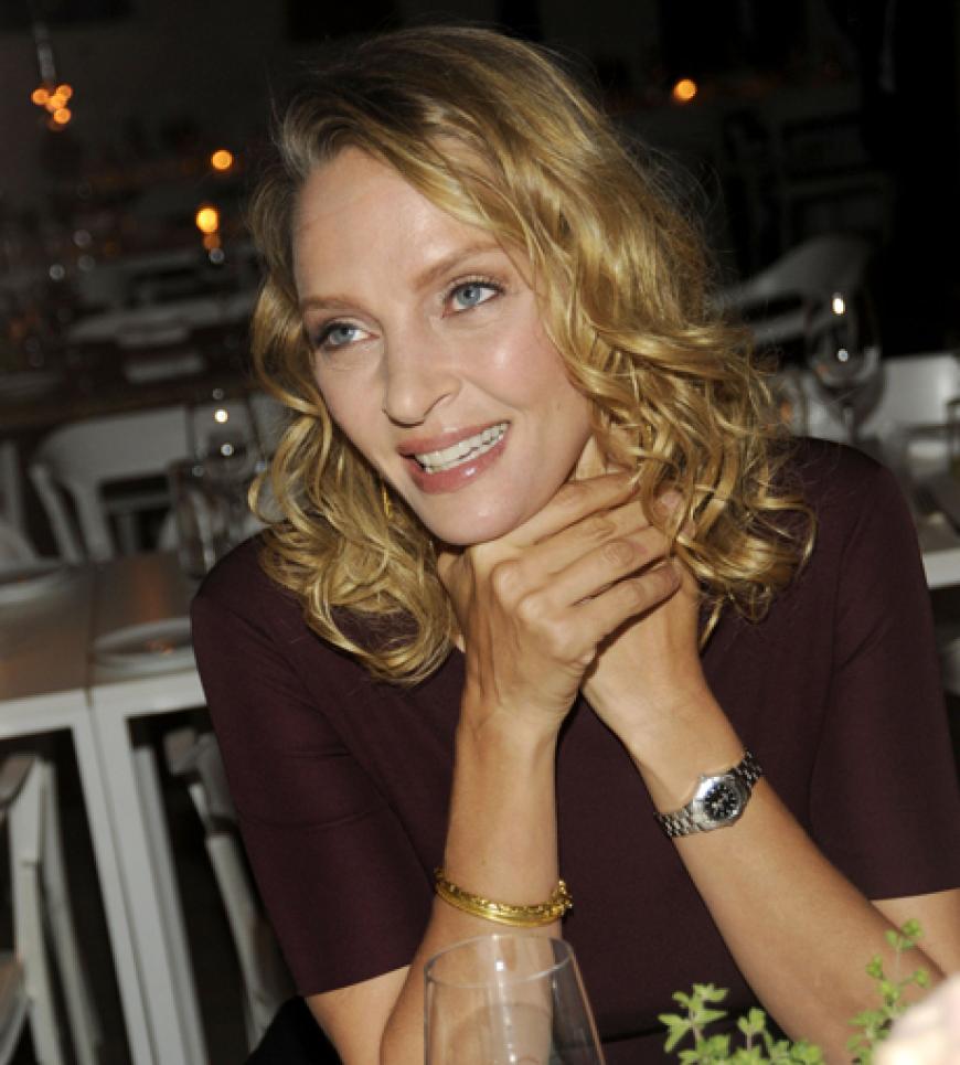 Seltener Gast: Uma Thurman