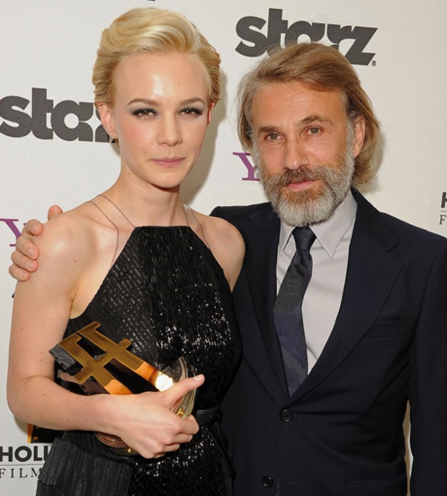 Carey Mulligan wurde mit einem Award geehrt -Schauspieler Christoph Waltz gratulierte zuerst