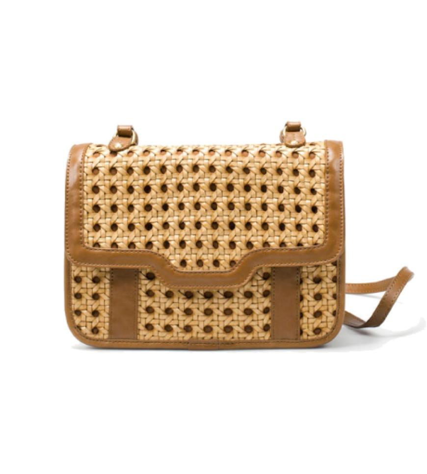 Basttasche von Zara, ca. 50 Euro